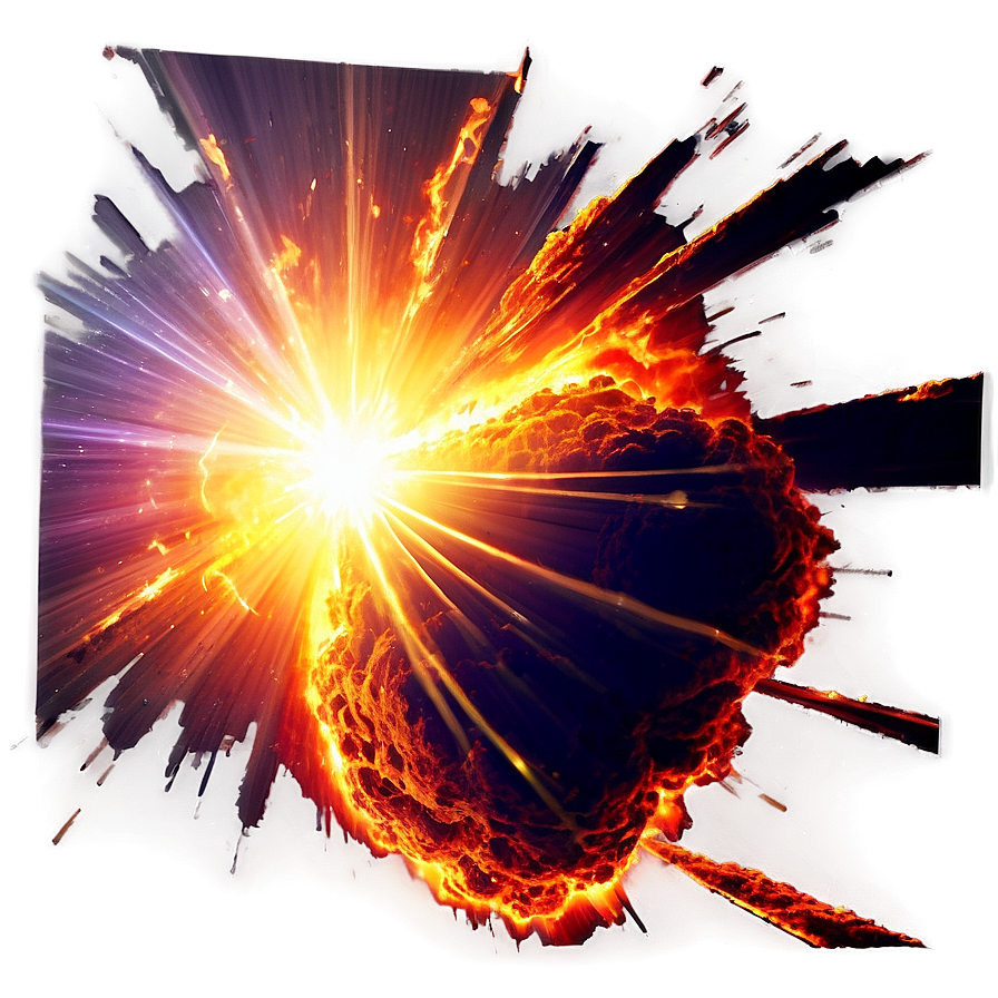 Solar Flare Cosmic Explosion Png 30 PNG Image