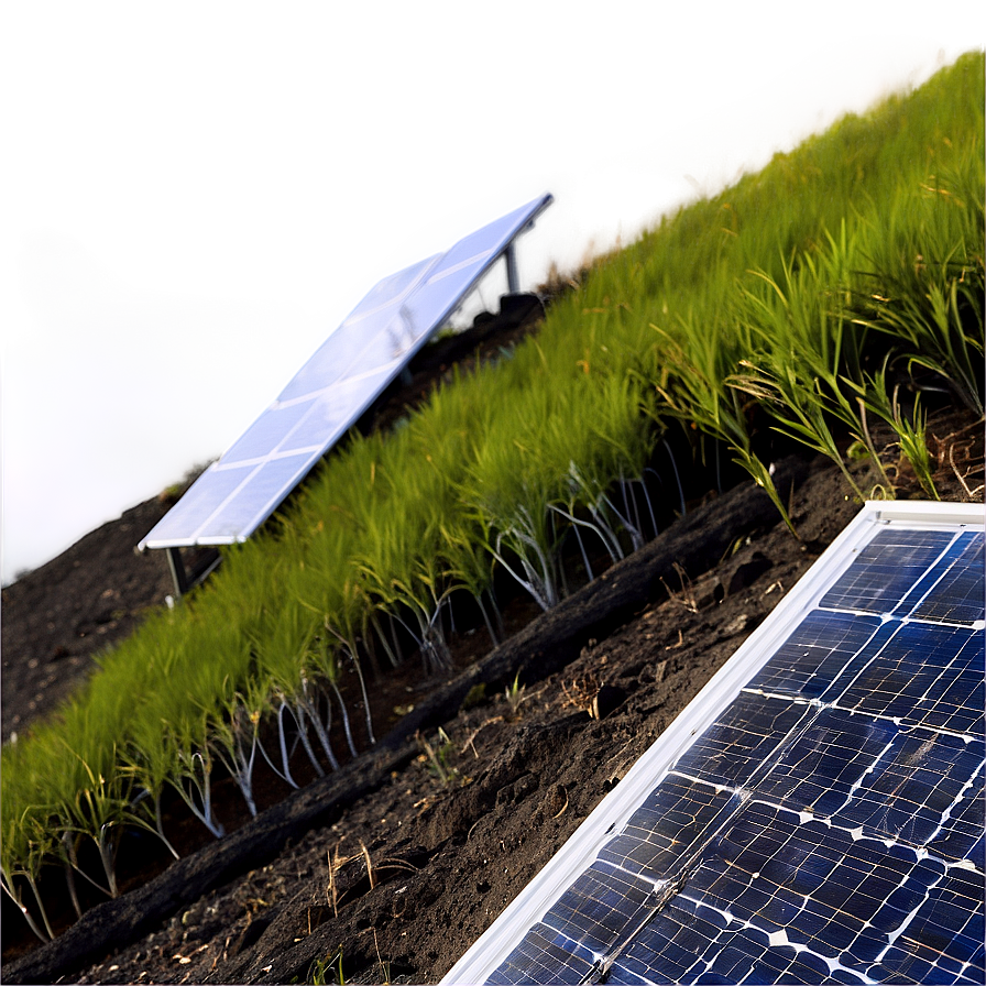 Solar Panel Farm Png Ohn PNG Image