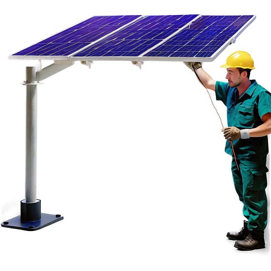 Solar Panel Maintenance Png 05242024 PNG Image