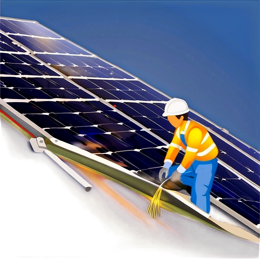 Solar Panel Maintenance Png 81 PNG Image