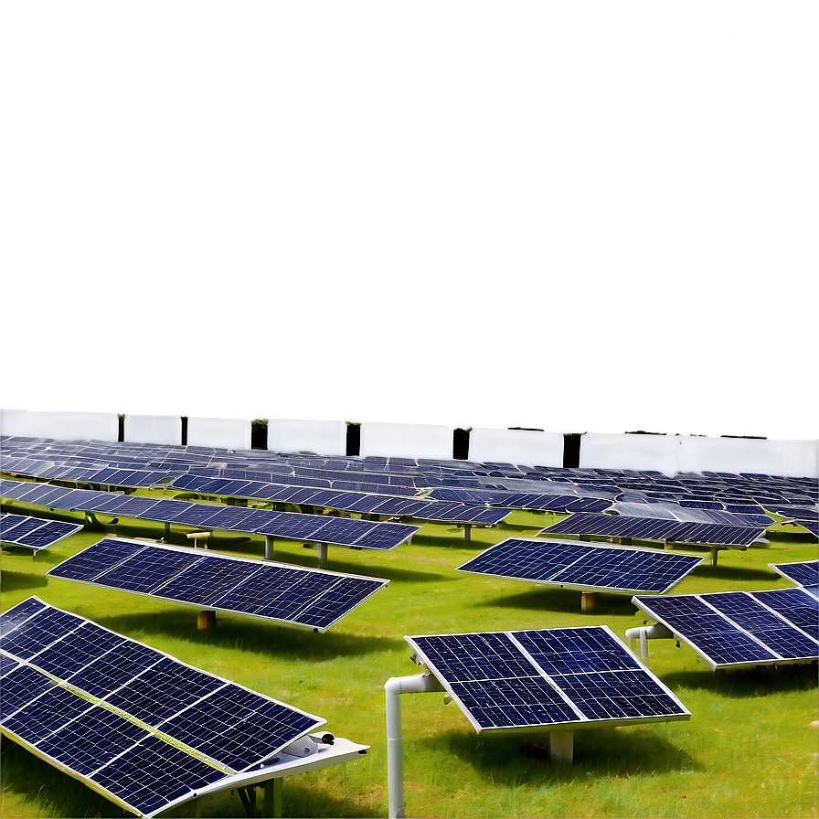 Solar Panels Field Png Mwd89 PNG Image