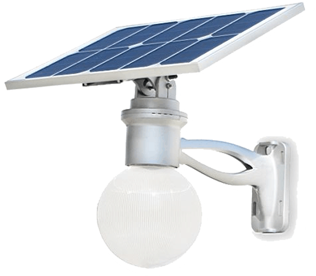 Solar Powered L E D Street Light PNG Image