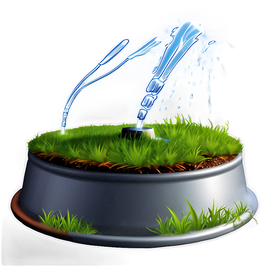 Solar Powered Sprinkler Png Kqj PNG Image