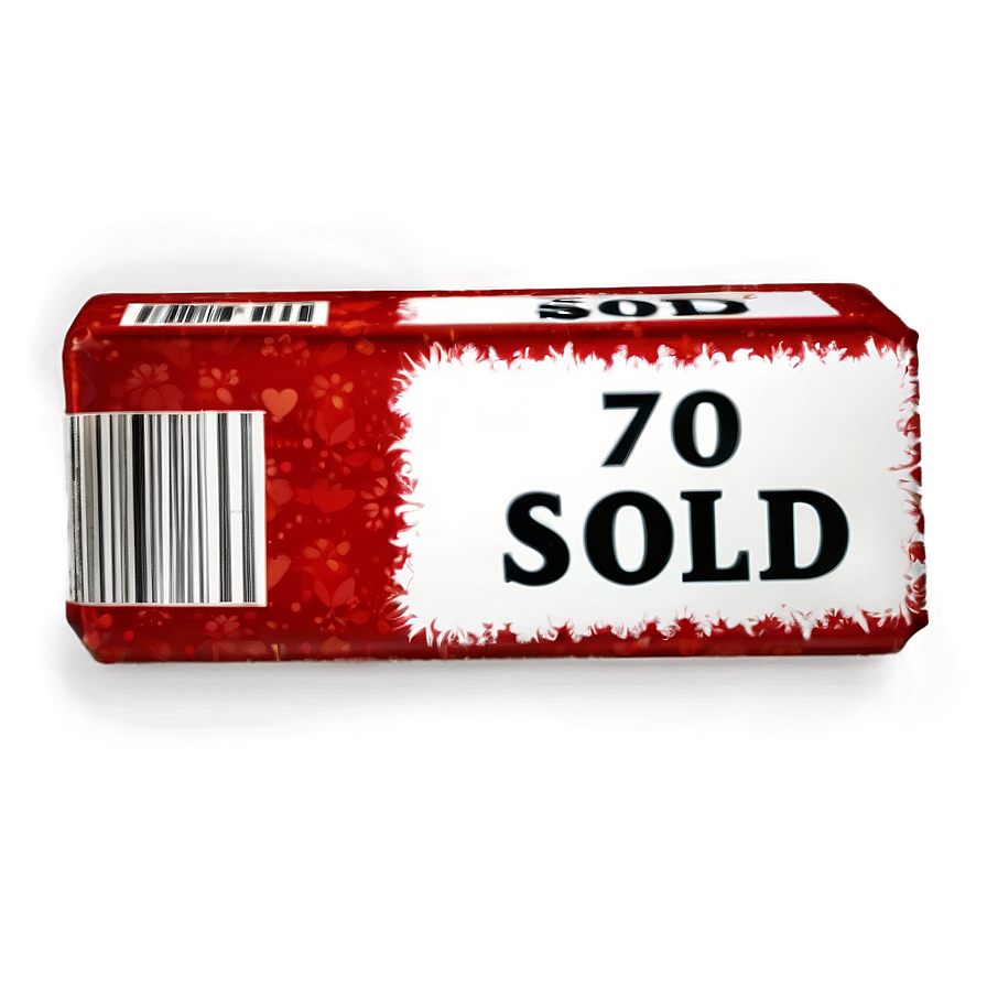 Sold Label Png 06122024 PNG Image