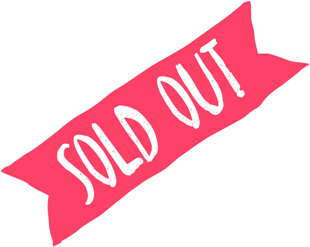 Sold Out Banner Graphic PNG Image