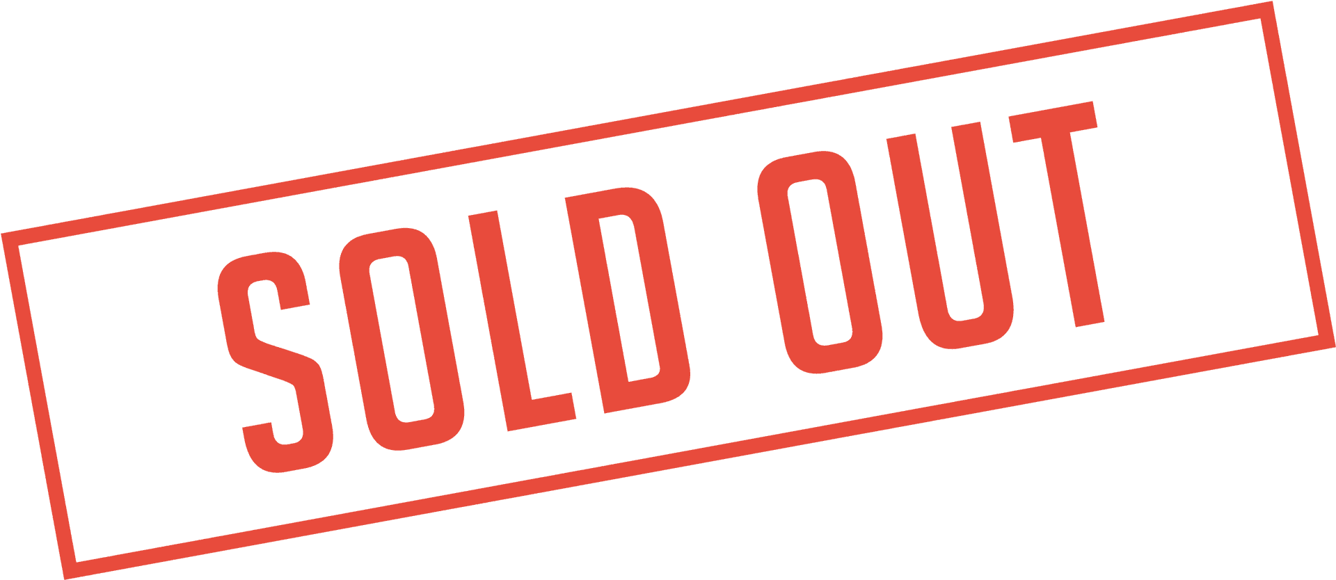 Sold Out Sign Graphic PNG Image