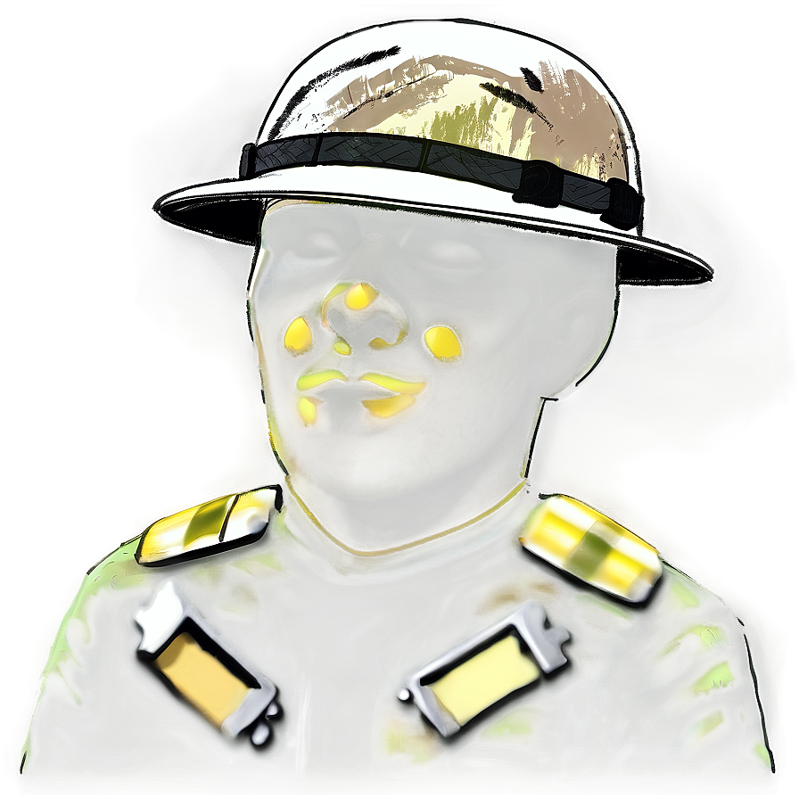 Soldier Hat Sketch Png Ijb PNG Image