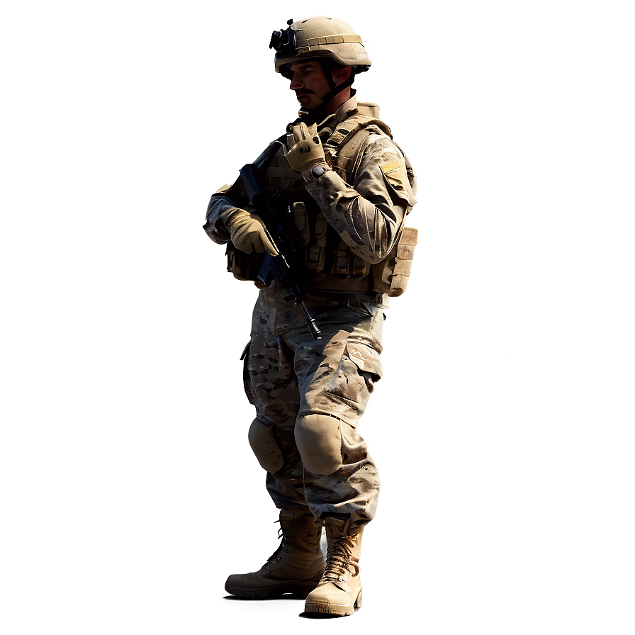 Soldier Silhouette Png Ovb68 PNG Image