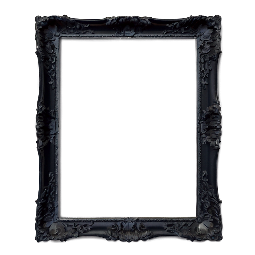 Solid Black Frame Png Vkq PNG Image