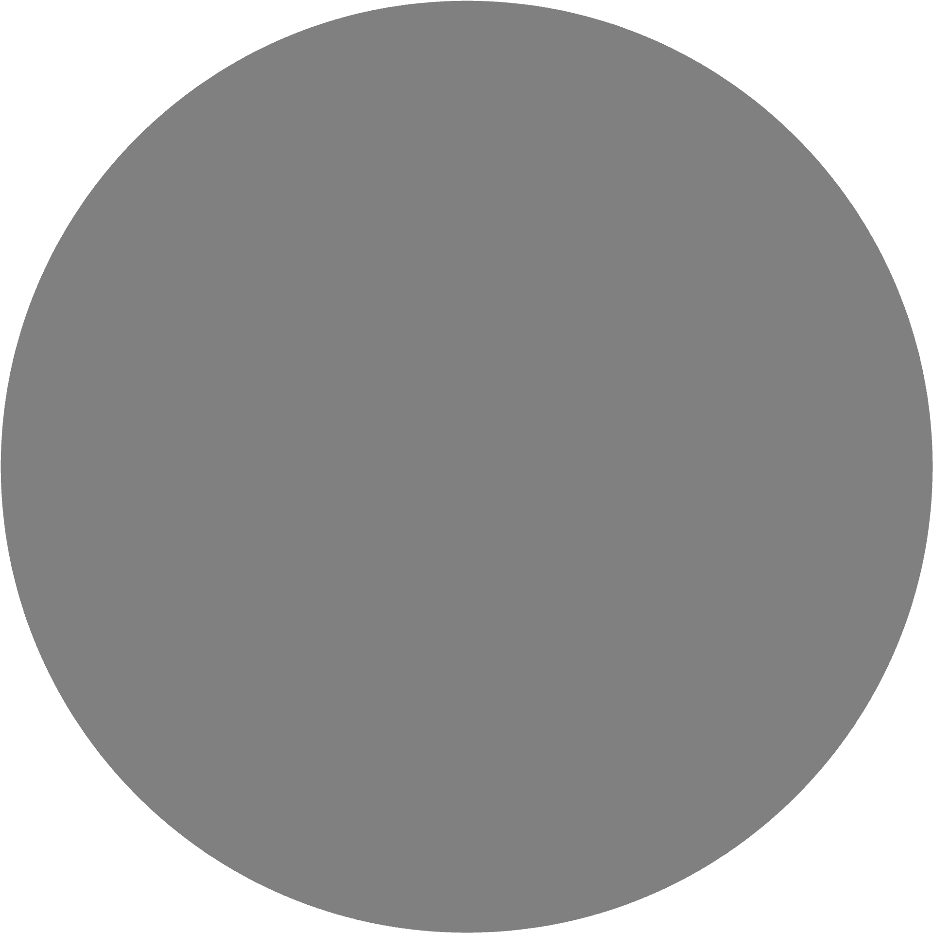 Solid Color Circle Grey Background PNG Image