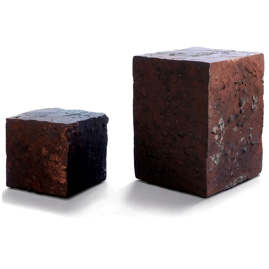 Solid Iron Ore Cubes Png Hiq PNG Image