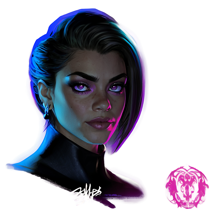 Sombra Concept Art Png Wyq PNG Image