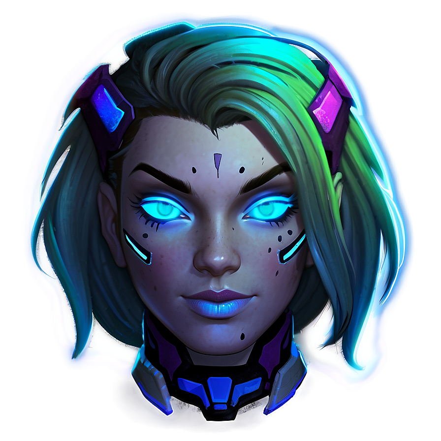 Sombra Uprising Event Skin Png Uaa PNG Image