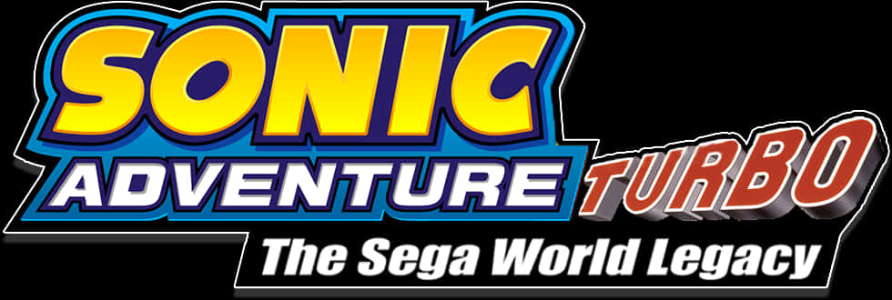 Sonic Adventure Turbo Logo PNG Image