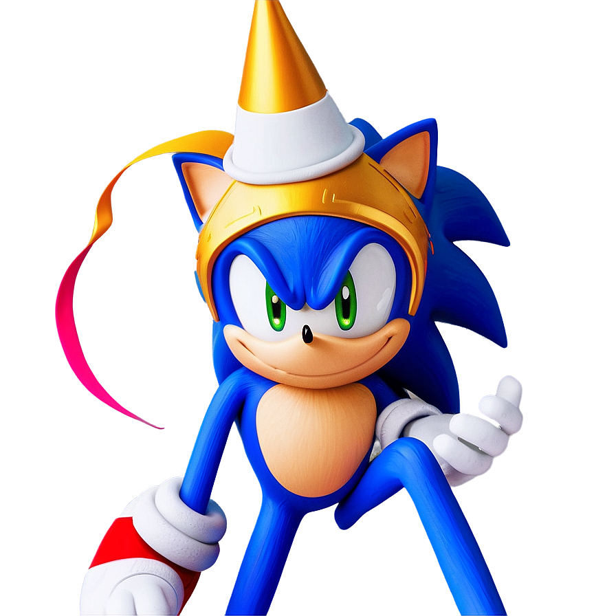 Sonic Birthday Special Gift Png 06132024 PNG Image