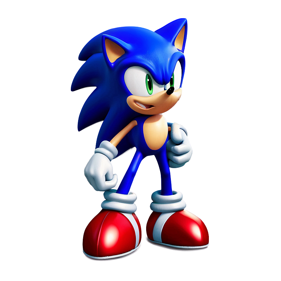 Sonic Game Character Transparent Png Mge52 PNG Image