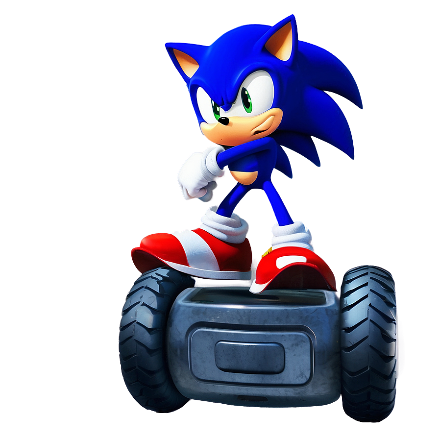 Sonic Hoverboard Adventure Png 06272024 PNG Image