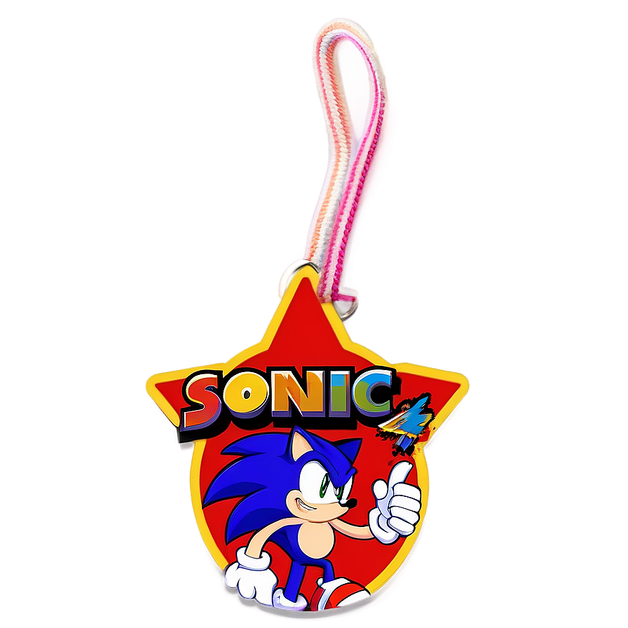 Sonic Party Favor Tags Png 67 PNG Image