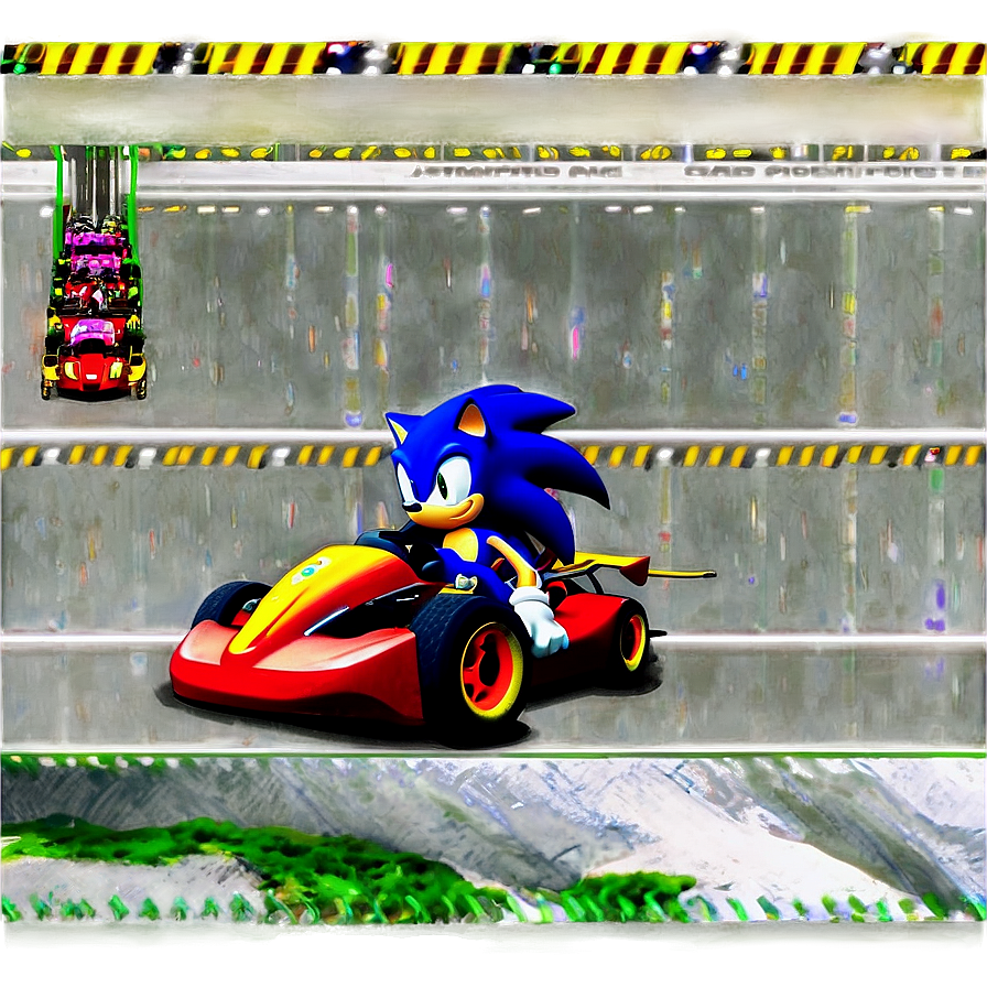 Sonic Racing Adventure Png Opj PNG Image