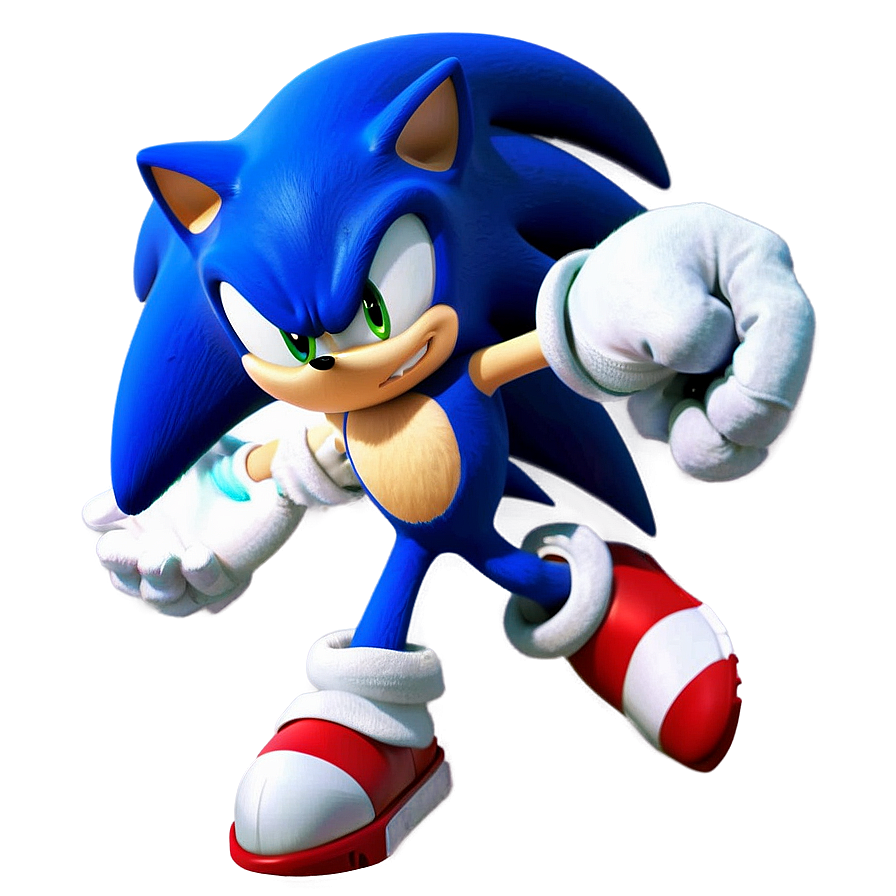 Sonic Running Pose Png 93 PNG Image