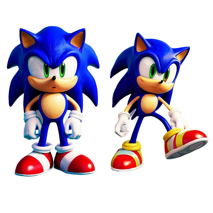 Sonic Series Characters Png Vxl72 PNG Image