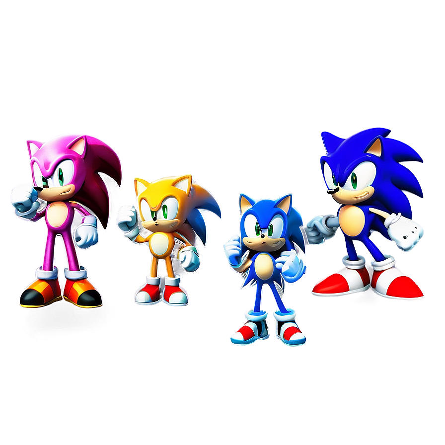 Sonic Team Characters Png Wey57 PNG Image