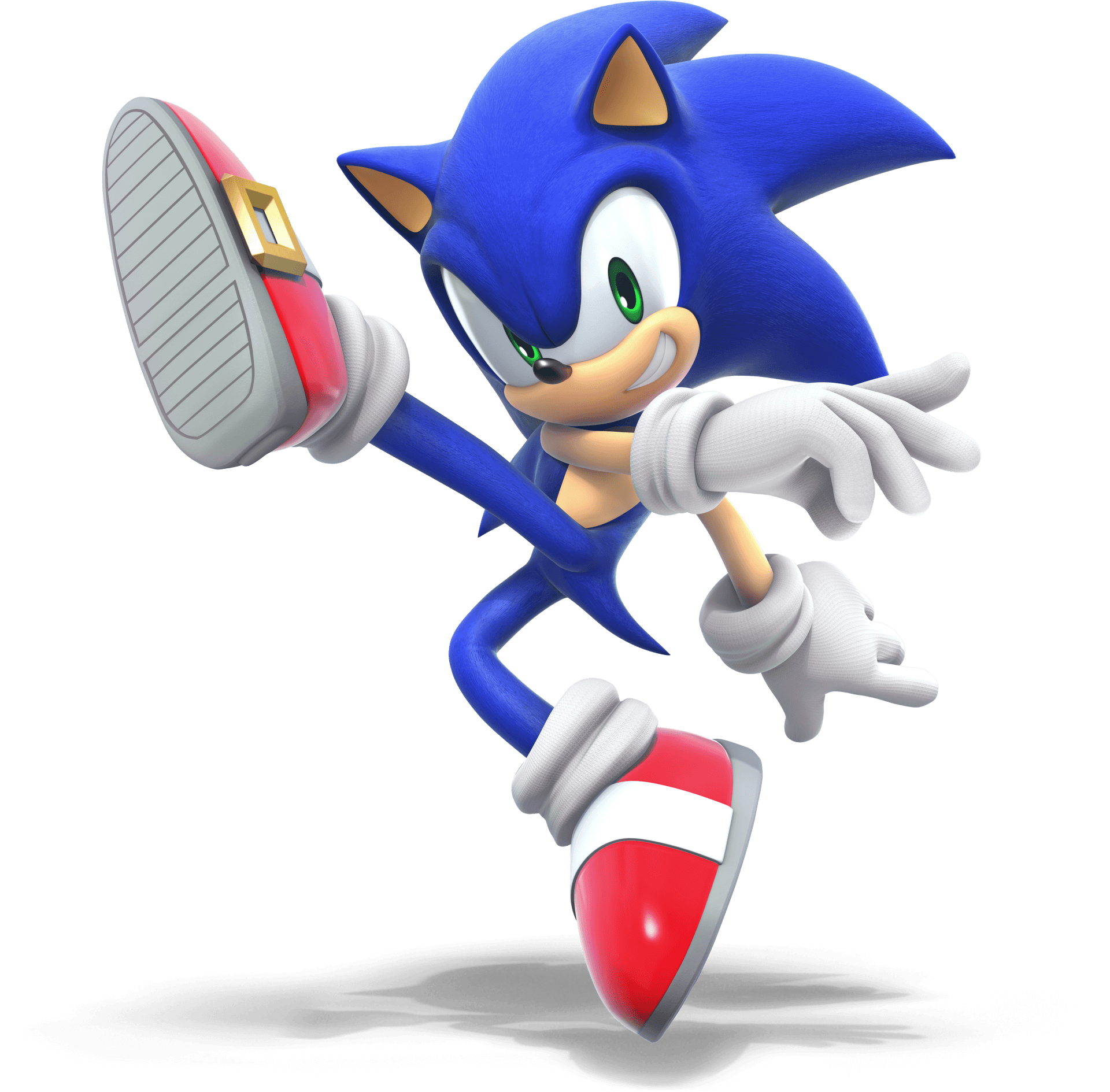 Sonic The Hedgehog Action Pose PNG Image