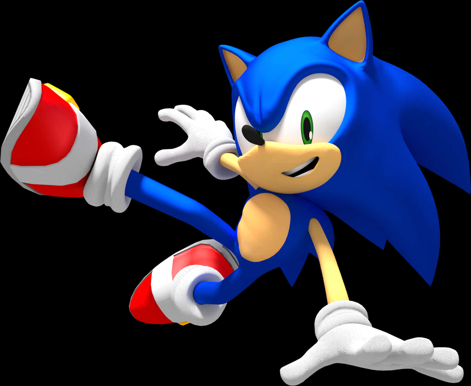 Sonic The Hedgehog Running Pose PNG Image