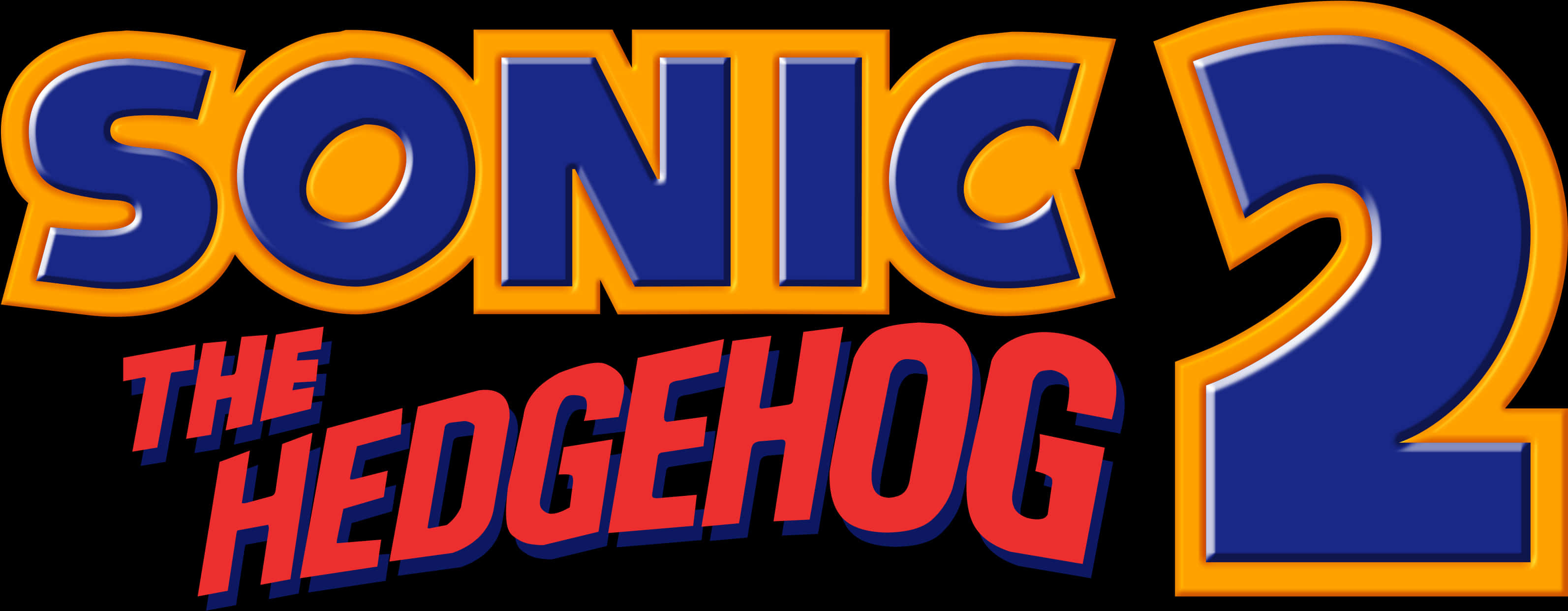 Sonic The Hedgehog2 Logo PNG Image