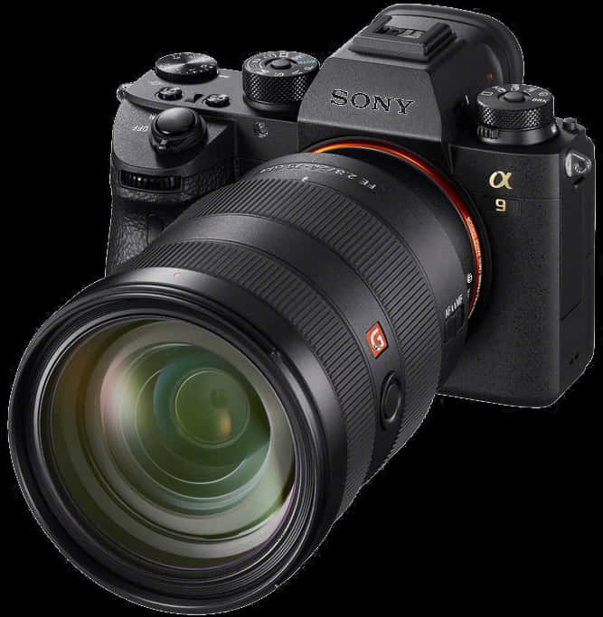 Sony Alpha A9 Mirrorless Camera PNG Image