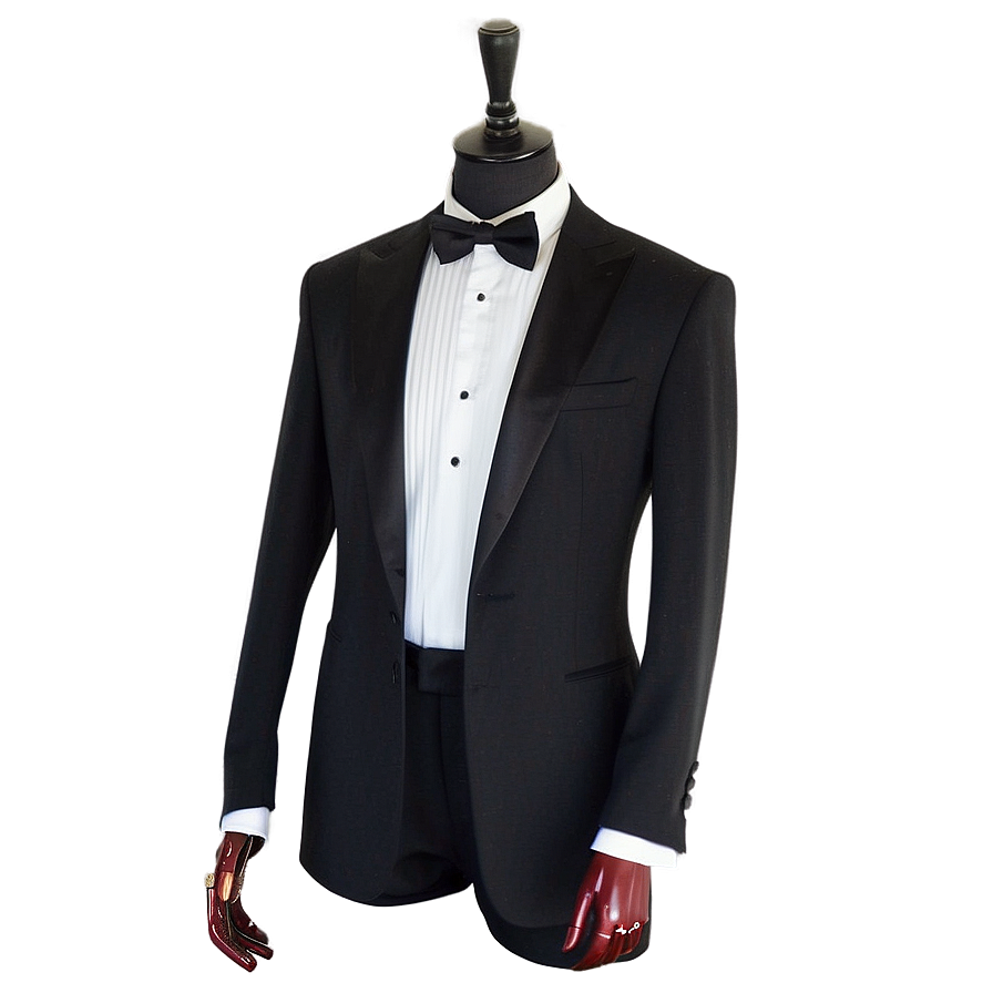 Sophisticated Black Tie Png 06212024 PNG Image