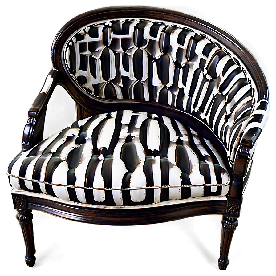 Sophisticated Chaise Silla Png 06242024 PNG Image