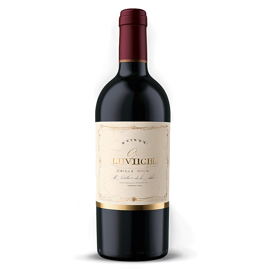 Sophisticated Wine Label Style Png Vqp87 PNG Image