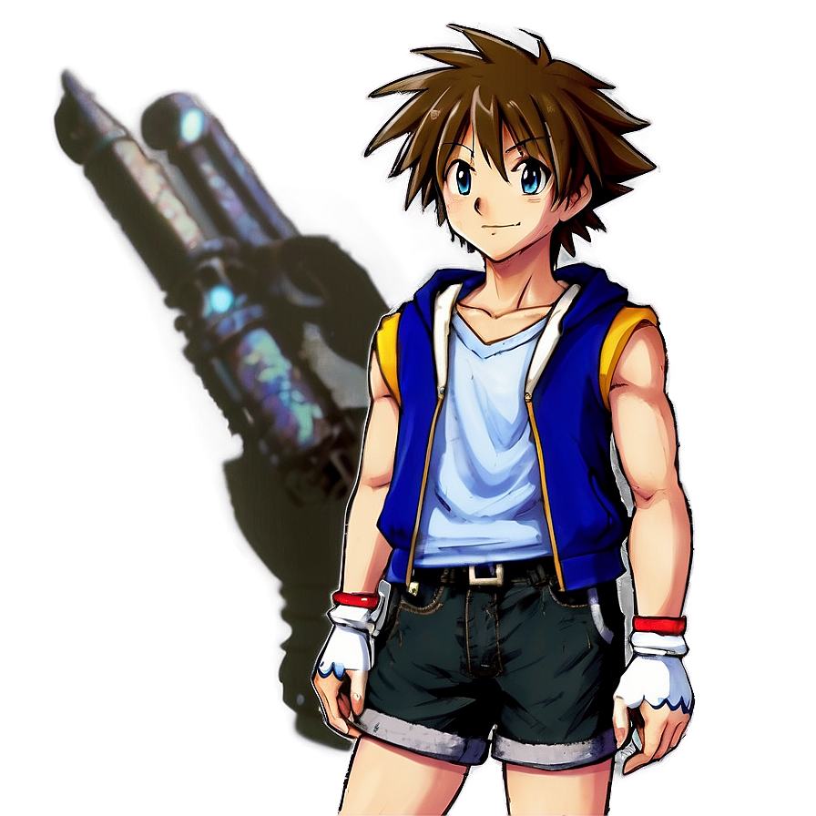 Sora In Twilight Town Png 69 PNG Image