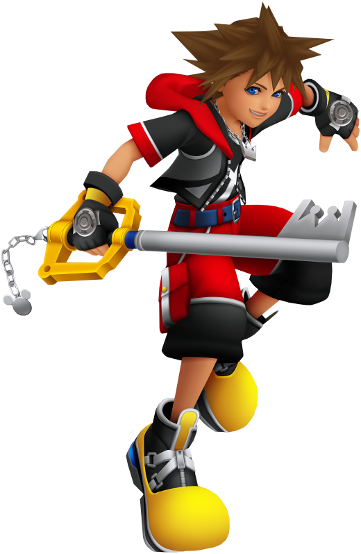 Sora_ Keyblade_ Wielder_ Kingdom_ Hearts PNG Image