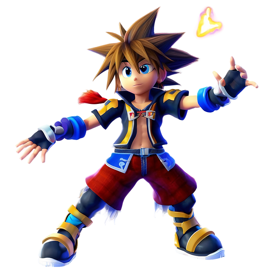 Sora's Valor Form Png Wai PNG Image