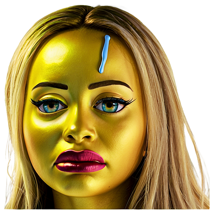 Sorrowful Face Emoji Png 05232024 PNG Image