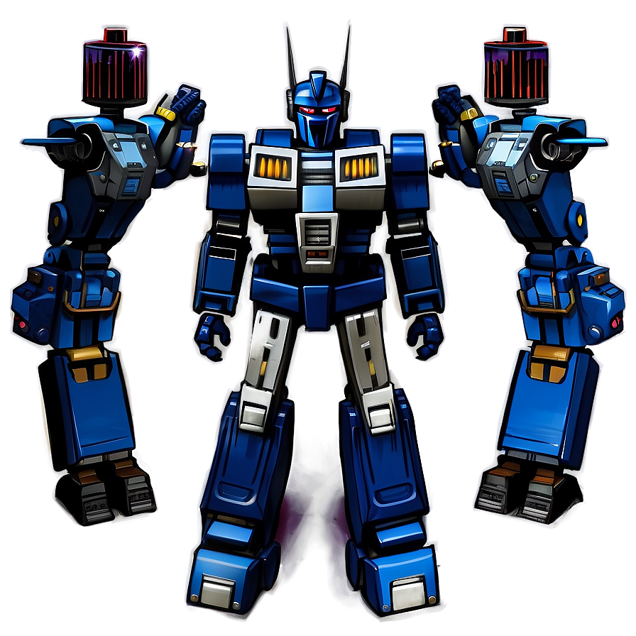 Soundwave With Minibots Png 05212024 PNG Image