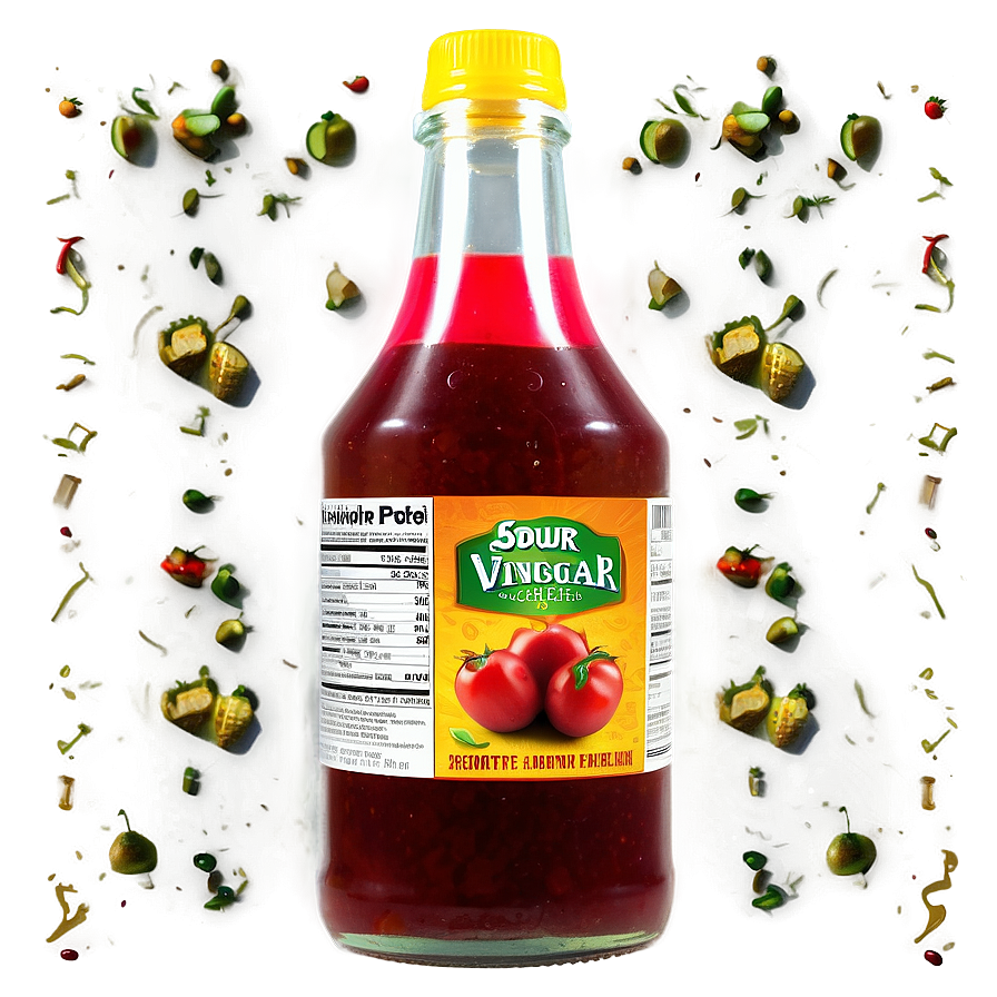 Sour Vinegar Bottle Png 06252024 PNG Image