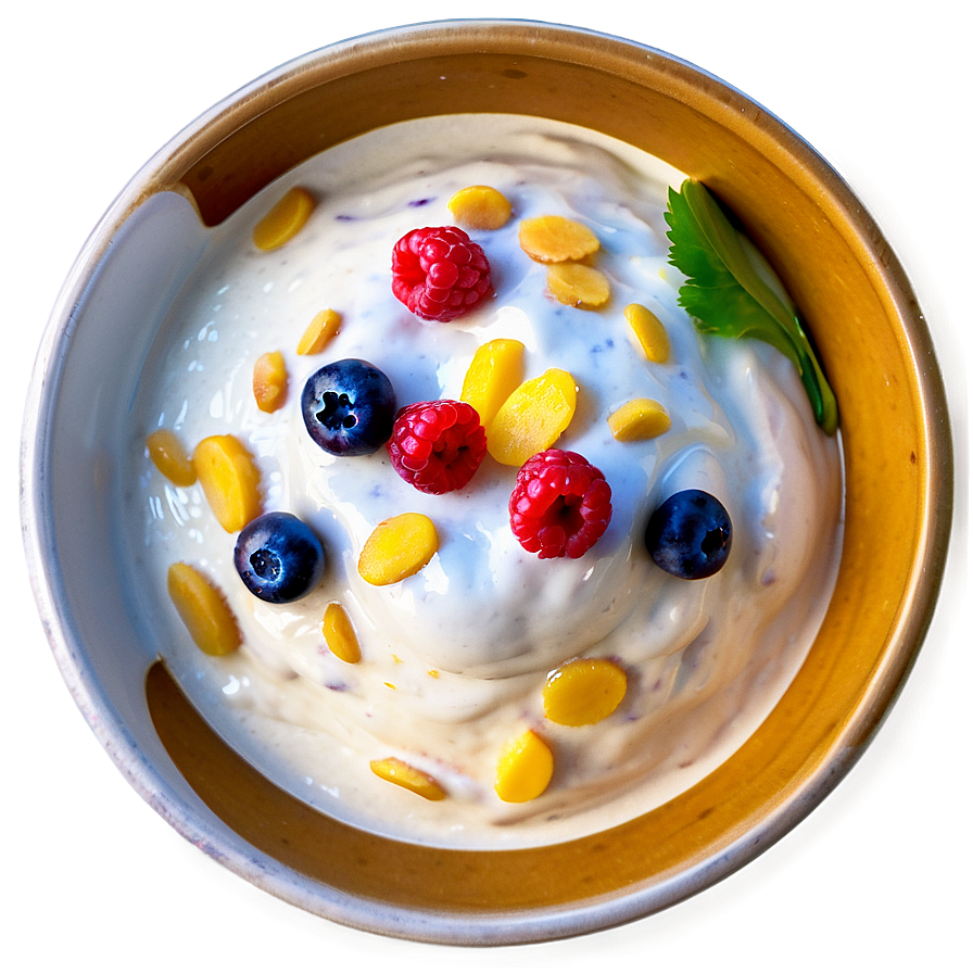 Sour Yogurt Bowl Png 06252024 PNG Image