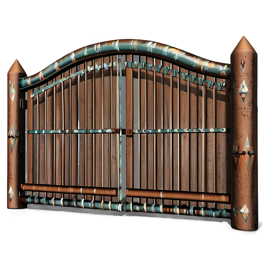 Southwestern Style Gate Png 19 PNG Image