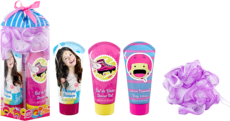 Soy Luna Bath Set Products PNG Image