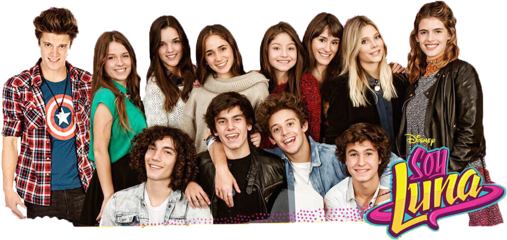 Soy Luna Cast Promotional Photo PNG Image