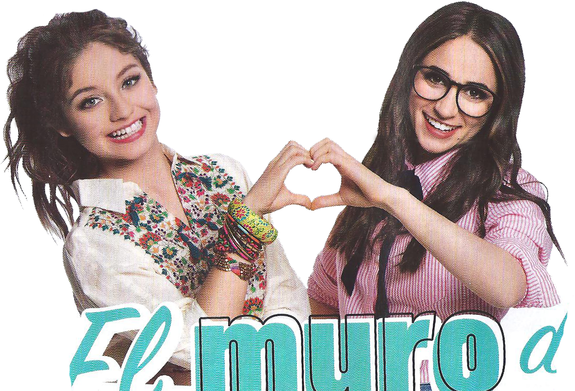 Soy Luna Characters Heart Gesture PNG Image