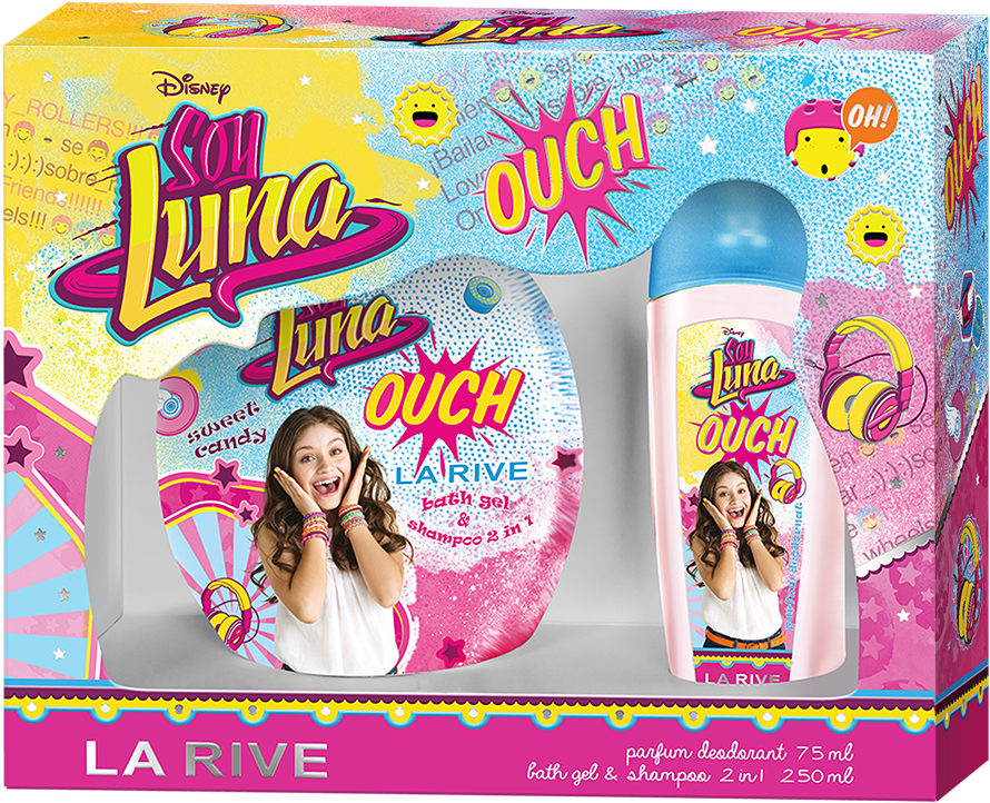 Soy Luna Cosmetics Packaging PNG Image