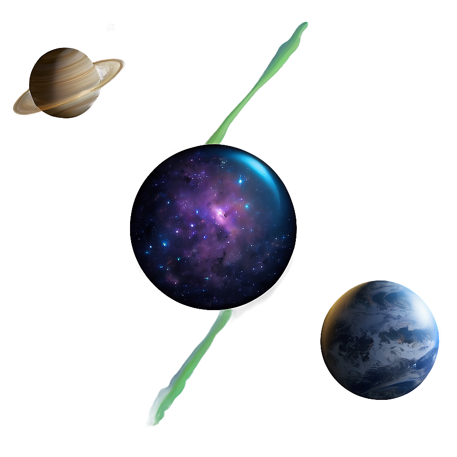 Space And Gravity Artwork Png 45 PNG Image