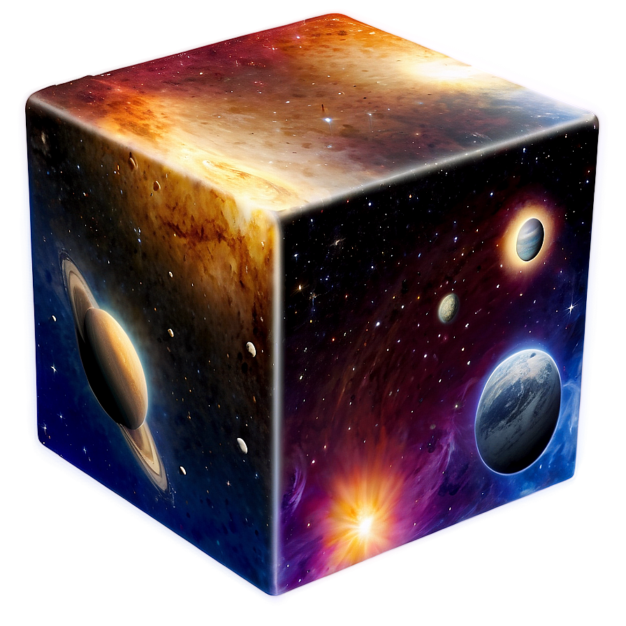 Space Cube Png 10 PNG Image