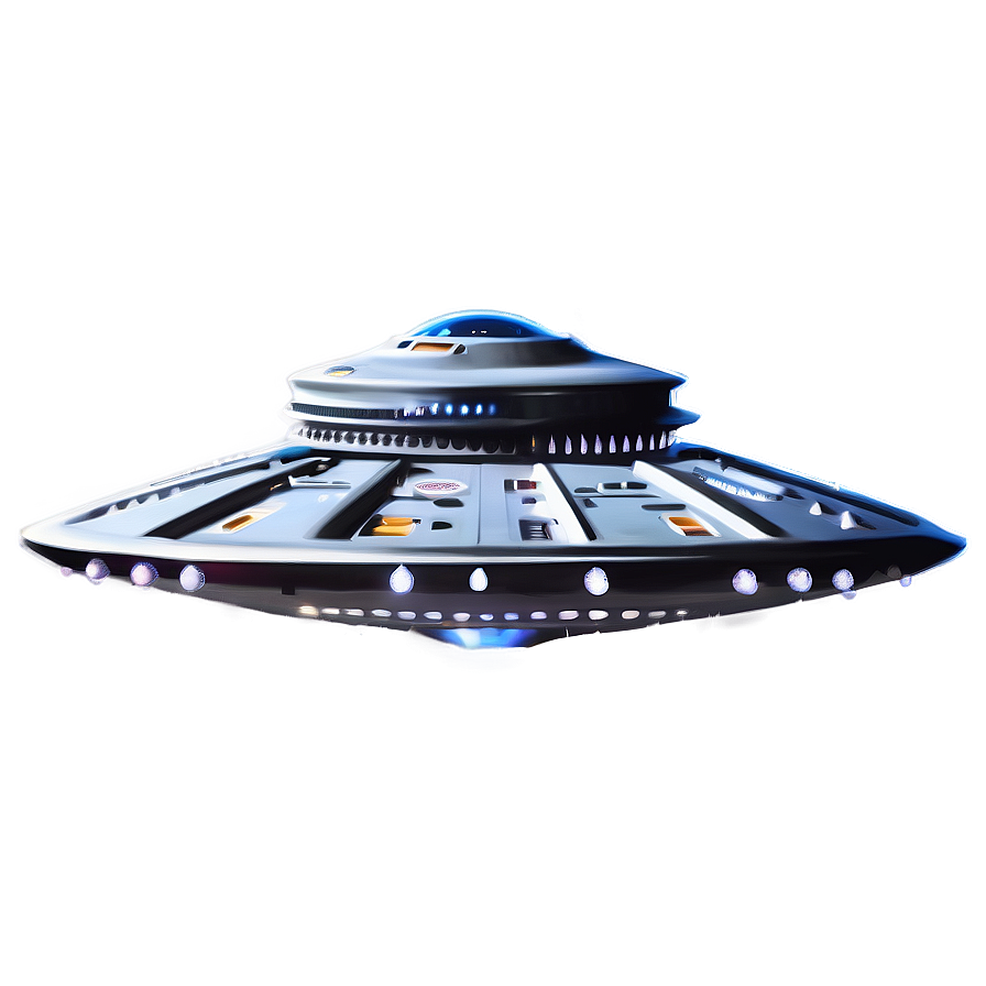 Space Opera Flying Saucer Png 06202024 PNG Image