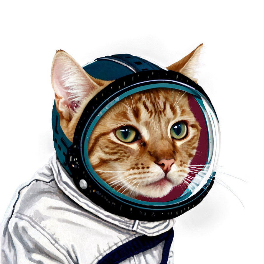 Space Pilot Cat Png 06242024 PNG Image