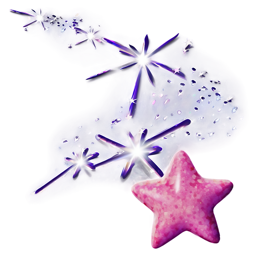 Space Pink Stars Png Ewu63 PNG Image